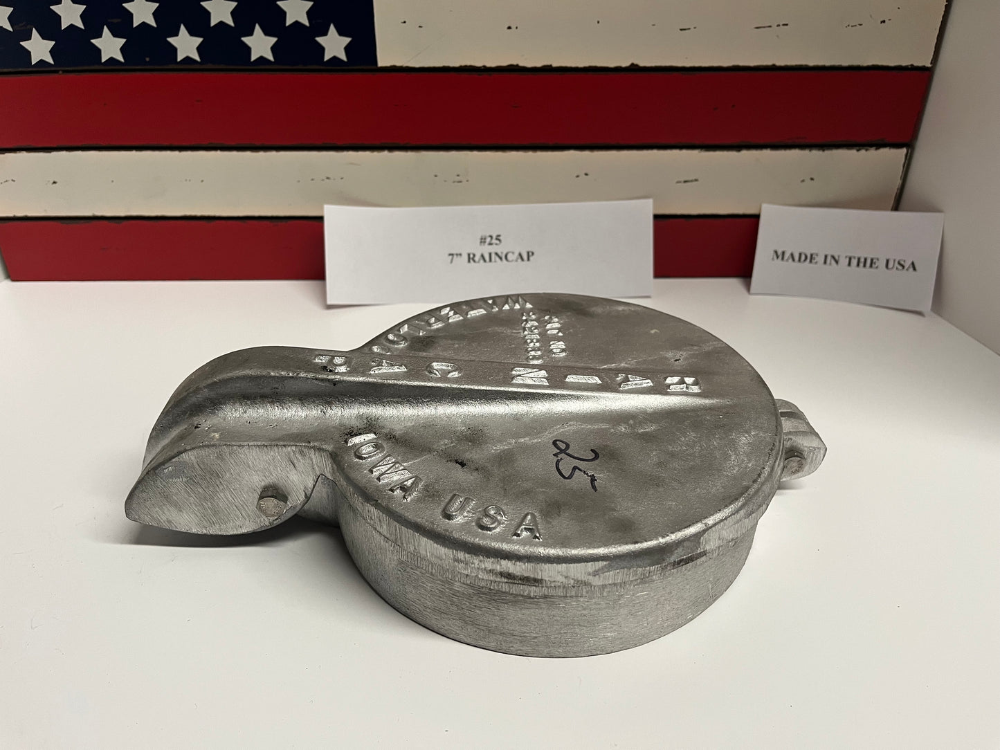 ALUMINUM RAINCAP